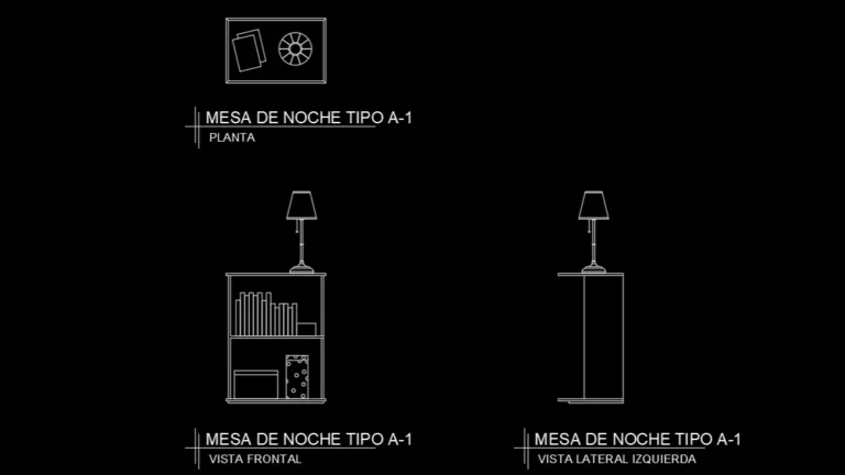 mesa-de-noche-autocad